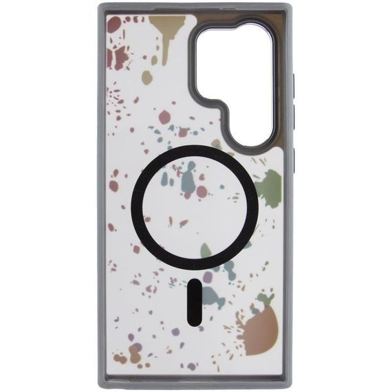 Чехол TPU+PC Flush with Magnetic Fit для Samsung Galaxy S25 Ultra  Titanium grey | Зображення 2