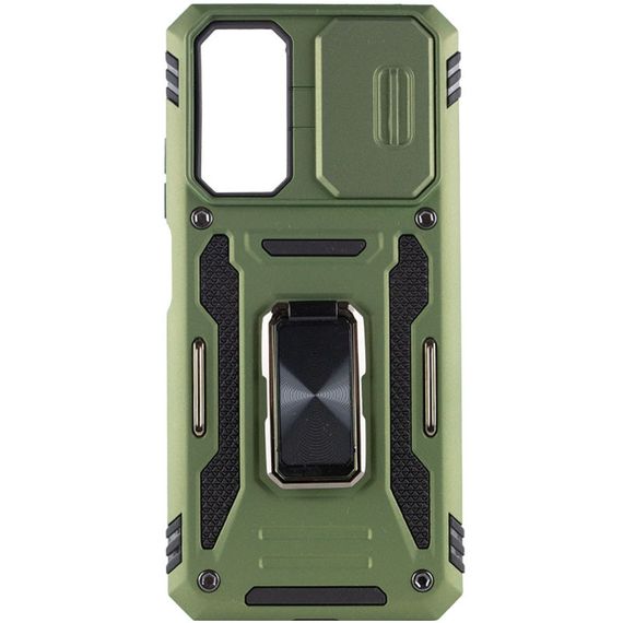 Ударостійкий чохол Camshield Army Ring для Xiaomi Redmi Note 11 Pro 4G/5G / 11E Pro / 12 Pro 4G Оливковий / Army Green | Зображення 2