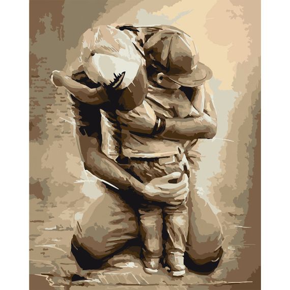 Картина за номерами " "Батьківські обійми" Art Craft 10337-AC 40х50 см
