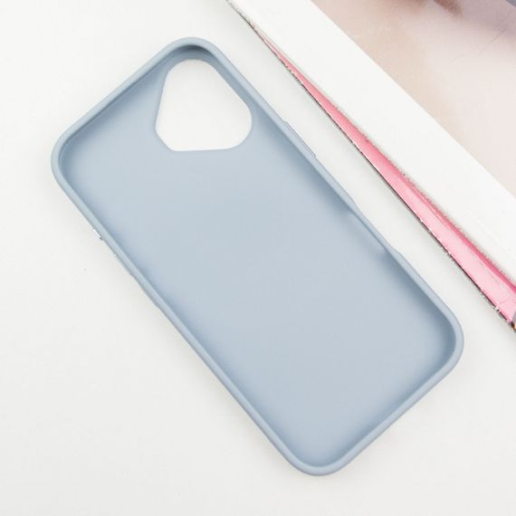 TPU чехол Bonbon Metal Style with MagSafe для Apple iPhone 16 (6.1") Голубой / Mist Blue | Зображення 1