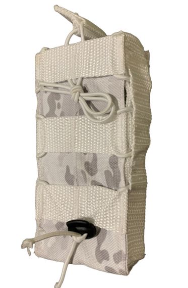 Підсумок  карман органайзер для 1 магазину  Кордура  відкритий карман білий мультикам