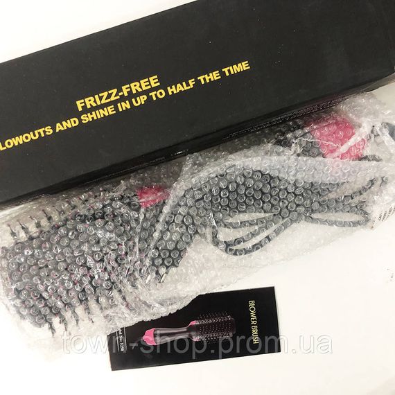 Фен Щетка расчёска 3в1 One step Hair Dryer 1000 Вт 3 режима выпрямитель для укладки волос стайлер с функцией | Зображення 7