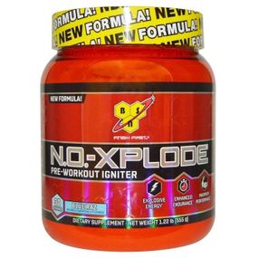 Передтренувальний комплекс N.O.-Xplode 3.0 555 g (Blue Raspberry)