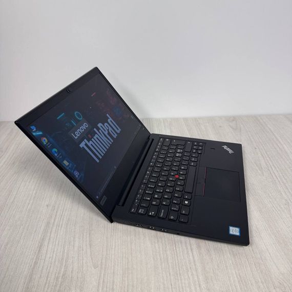 Ноутбук Lenovo ThinkPad E480 / 14" (1920x1080) IPS / Intel Core i5-8250U (4 (8) ядра по 1.6 - 3.4 GHz) / 8 GB DDR4 / 256 GB SSD NVMe / Intel UHD Graphics 620 / WebCam б/в | Зображення 3