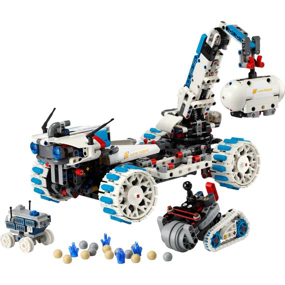 Конструктор LEGO Technic Місяцехід Lunar Outpost. Космічний корабель (42211) | Зображення 1