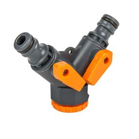 Трійник Bradas GOLD LINE з внутрішньою різьбою 3/4" з запірними кранами GL5002