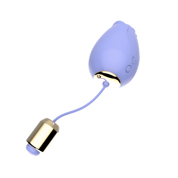 Віброяйце з дистанційним керуванням Boys of Toys - Mandala Light Purple, BS5200002-1 Sex Aura | Зображення 4