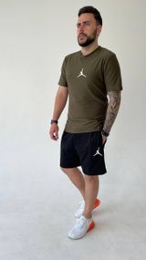 Чоловічий літній костюм Jordan хакі