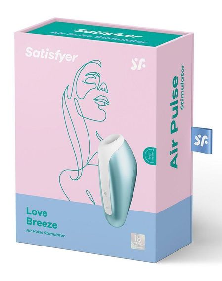 Вибратор Love Breeze (ice blue) Sex Aura | Зображення 3