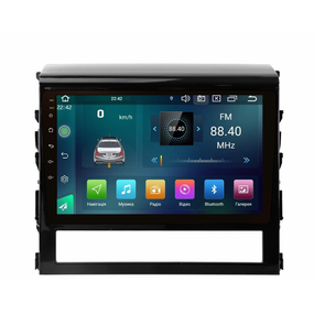 Штатна магнітола Cyclone C9 CPL GSM. 2+32GB. CARPLAY. 4G Toyota Land Cruiser (200) 2015-2019