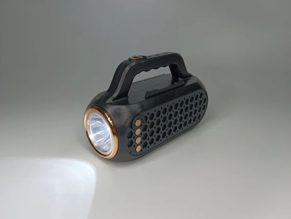 Портативна бездротова Bluetooth Колонка EP-516 15Вт з живленням від акумулятора та сонячної панелі з ліхтарико | Зображення 2