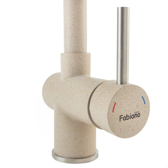 Кухонний змішувач Fabiano FKM 45 SS Beige 8232.401.0221 | Зображення 1