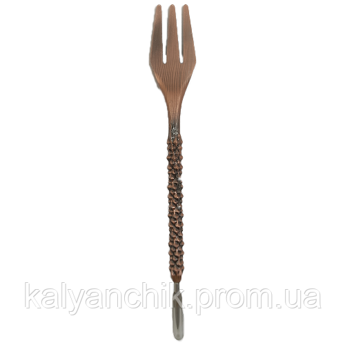 Вилка для кальяна Garden золото