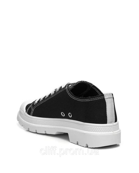 Кеды unisex OSTIN чёрные 37 | Зображення 4