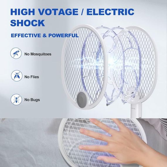 Ловушка для насекомых с UV подсветкой WD-956 Rechargeable 1200 mAh White | Зображення 1