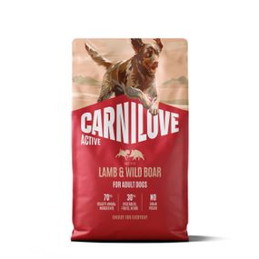 Сухий корм для собак з ягнятком та кабаном Carnilove Active Lamb & Wild Boar, 4 кг