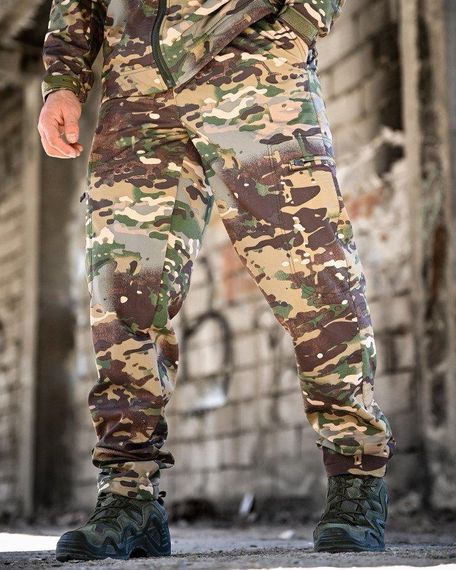 Демісезонний тактичний костюм софтшел SATELIT мультикам НП4885 | Зображення 6