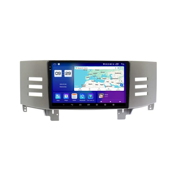 Штатна магнітола серії Mekede M200S 2K під Toyota Mark X 2004-2009, Reiz 2005-2010 (F1) (W2)  9 дюймів