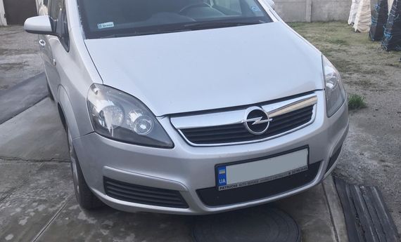 Зимова накладка на решітку (2005-2008) Матова для Opel Zafira B рр | Зображення 1