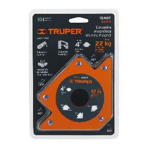 Угольник магнитный для сварки, 45°, 90°, 135°, 10 см, 22 кг Truper ( ESM-4 ) | Зображення 1