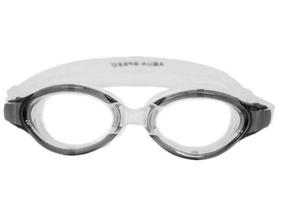 Окуляри для плавання Aqua Speed ​​TRITON 5860 чорний, прозорий Уні OSFM 5908217658609