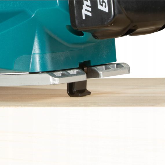 Рубанок акумуляторний Makita DKP181Z (82 мм, 12000 хв-1, BL, LXT, AWS, без акумуляторів та зарядного пристрою) | Зображення 6