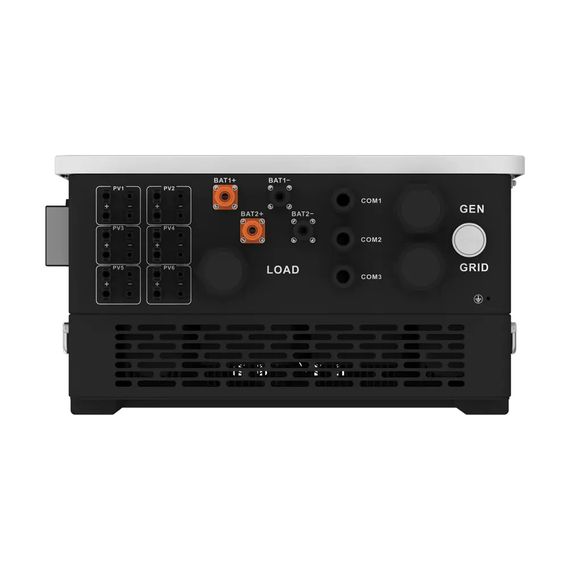 Гібридний інвертор (hybrid) Deye SUN-80K-SG02HP3-EU-EM6 HV, 80кВт, трифазний, (MPPT 150-1000/36A/АКБ 150-800V/50A)Parallel | Зображення 1