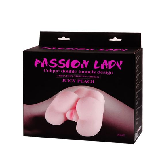 Подвiйний мастурбатор з вiбро BAILE PASSION LADY Sex Aura | Зображення 2