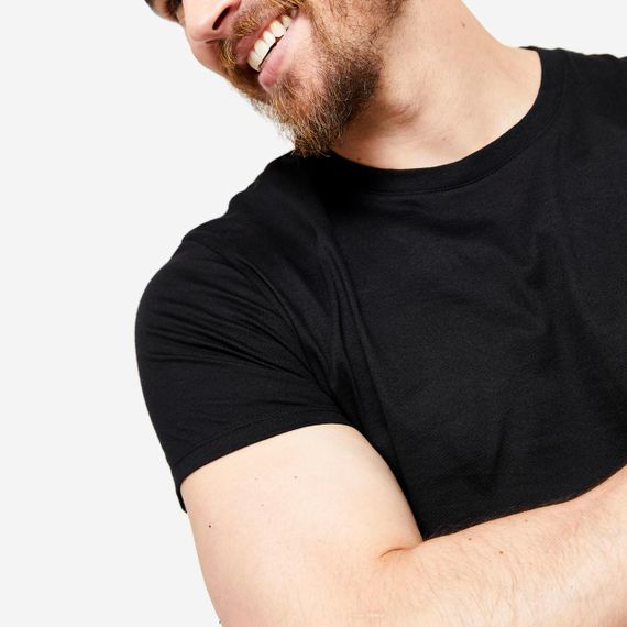 Футболка чоловіча 100 Sportee чорна | Зображення 3