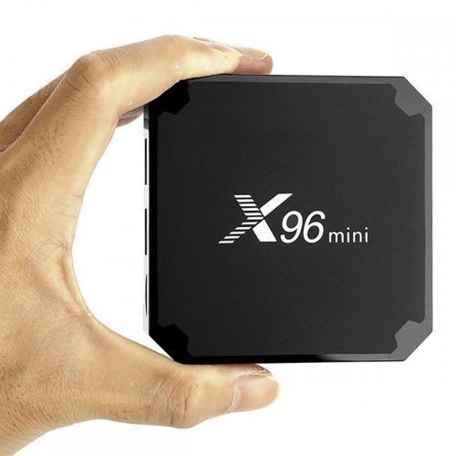 Приставка смарт тв бокс smart tv box x96 mini 4-ядерна 2 Гб/16Гб андроїд 7.1.2 чорний 4K | Зображення 2
