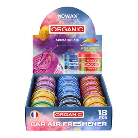 NOWAX MIX ароматизаторів Nowax серія Organic у виставковий бокс