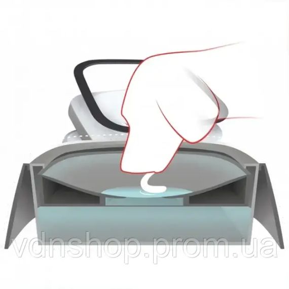 Поїлка непроливайка для собак та кішок з плаваючим диском Миска антипроливайка для води MAGIC BOWL Біла 1,5л | Зображення 2