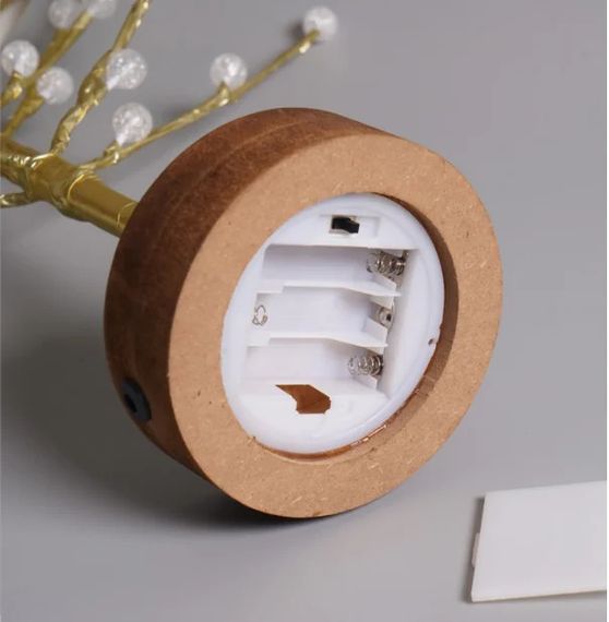 Настільний світильник-дерево з LED підсвіткою 60см, від USB, Теплий білий XPRO (234574681_609) | Зображення 4