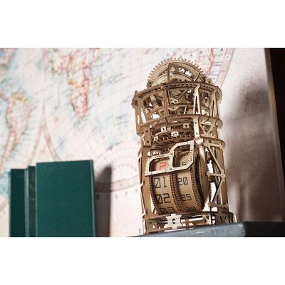 Конструктор Ugears Астроном. Настольные часы с турбийоном (70162) | Зображення 6