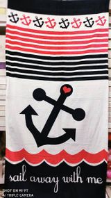 Полотенце пляжное With me 75х150 Махра/Велюр