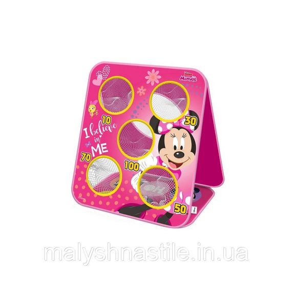 Детский игровой набор мишени "Минни Маус" Bambi LM1017, 6 мешочков