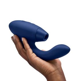 Інноваційний безконтактний вібратор-стимулятор Womanizer Duo 2 Blueberry Sex Aura