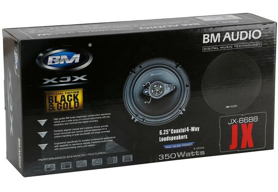 Автомобільні колонки 16 см з 4-смуговою конструкцією BOSCHMANN BM AUDIO JX-6688 350W (46632-JX-6688_712) | Зображення 8