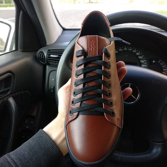 Стильні Коричневі кеди Ed-Ge 44 розмір | Зображення 6