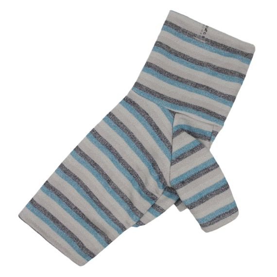 Гольф з люрексом смугастий блакитний Y-300 | Зображення 1