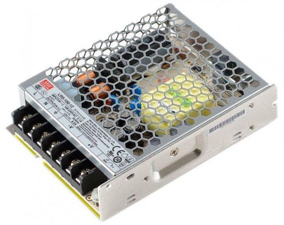 Блок живлення Mean Well LRS-100-12 (102W 8.5A 12V IP20) Series "LRS" | Зображення 2