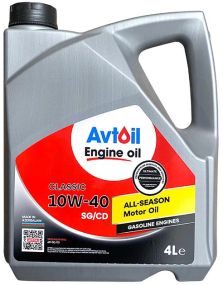 Моторна олива Avtoil Classic 10w40 SG/CD 4л