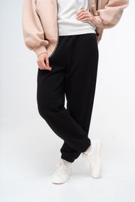 Штани спортивні жіночі чорні, 2XL