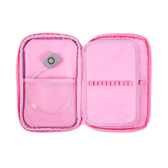 Пенал м'який із LED YES PH-35 Pink Bear 533777 4х16х24 см | Зображення 3