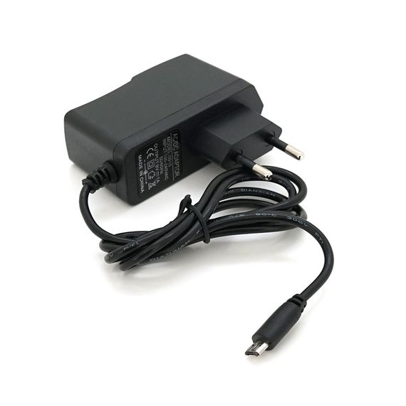 Імпульсний адаптер живлення XS-0910 9В 1А (9Вт) 220V-microUSB, довжина 0, 5м
