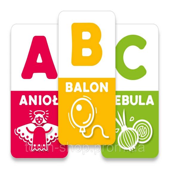 Настольная обучающая игра ABC tęcza 360135, 48 карточек | Зображення 5