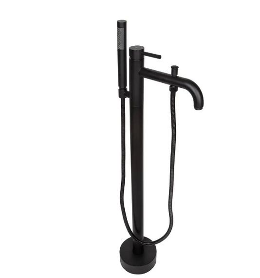 Змішувач для ванни WEZER EKO19A-01-BLACK | Зображення 2