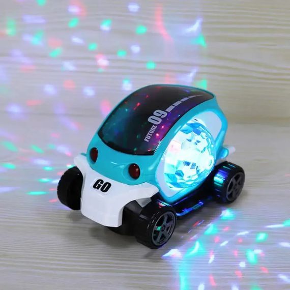 Машинка дитяча з LED підсвіткою та обертанням Toy AND CX-865 інтерактивна світна іграшкова машинка для дітей з прозорим корпусом та ефектом руху • Світна машинка Toy AND CX-865 | Зображення 3
