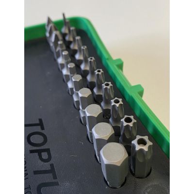 Набор бит Toptul и головок с трещоткой 1/4&quot; 41шт. (12-гр.) (GADW4502) | Зображення 3