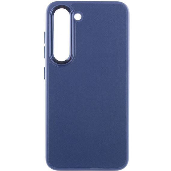 Шкіряний чохол Bonbon Leather Metal Style для Samsung Galaxy S23 Синій / Navy blue